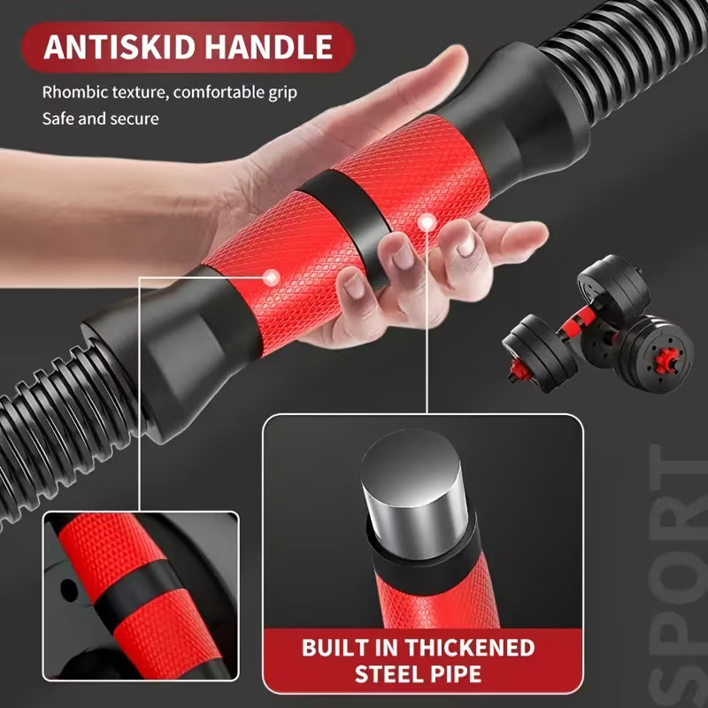 40kg Adjustable Dumbbell Set - Home Gym Starter Pack