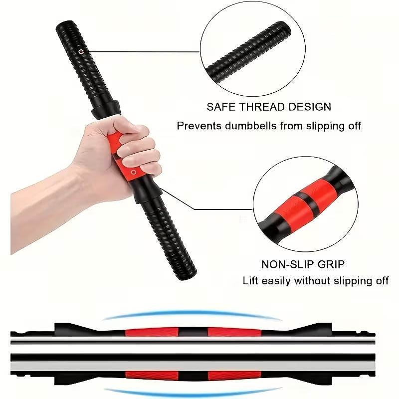 40kg Adjustable Dumbbell Set - Home Gym Starter Pack